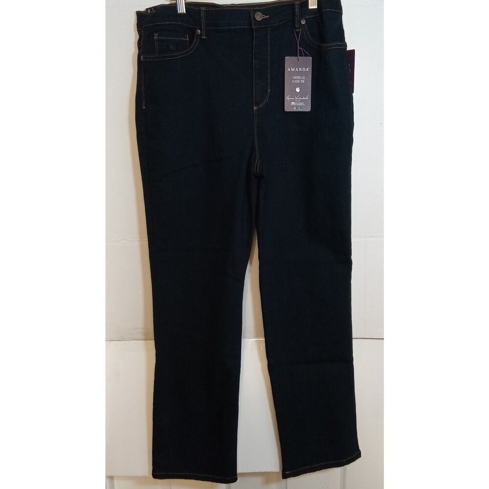 Gloria Vanderbilt Women's Amanda Jeans Flawless Flex 14P Average